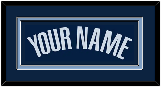 Memphis Name - Road Navy (2004-2010) - Signature Tier 2