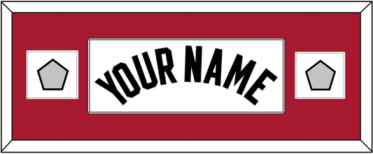 Miami Name & 2 Finals Patches - Home White (1999-2008) - Essential Tier 2