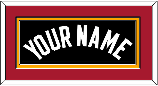 Miami Name - Road Black (1999-2008) - Signature Tier 3