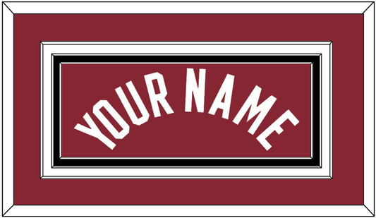 Miami Name - Red Statement - Premier Tier 4
