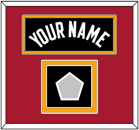 Miami Name & Finals Patch - Road Black (1999-2008) - Signature Tier 3