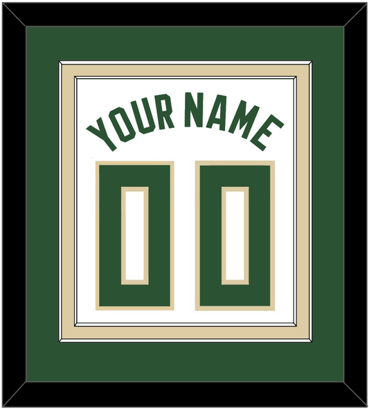 Milwaukee Name & Number - White Association - Signature Tier 2