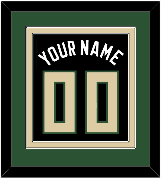 Milwaukee Name & Number - Black Statement - Signature Tier 3