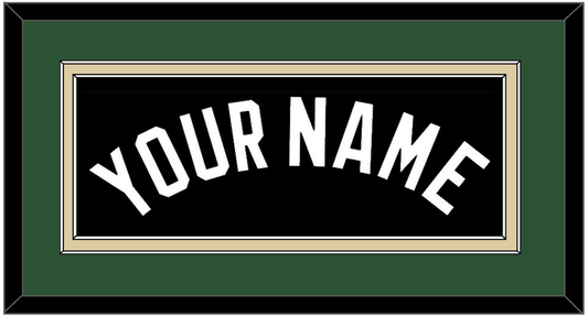 Milwaukee Name - Black Statement - Signature Tier 3