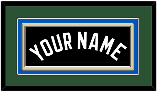 Milwaukee Name - Black Statement - Premier Tier 2