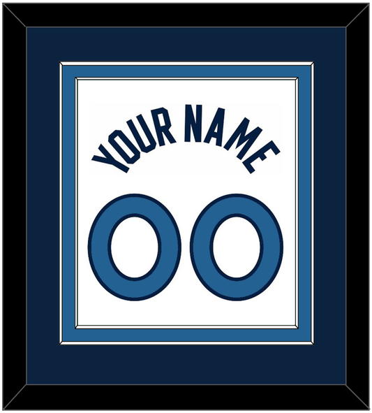 Minnesota Name & Number - White Association - Signature Tier 3