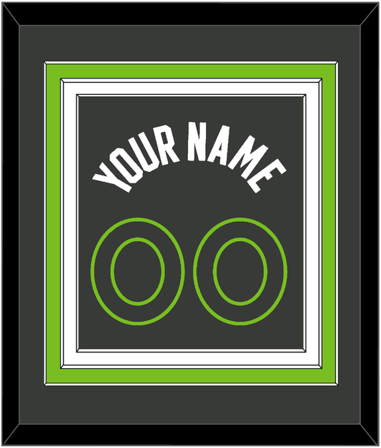 Minnesota Name & Number - Dark Gray Statement - Premier Tier 2