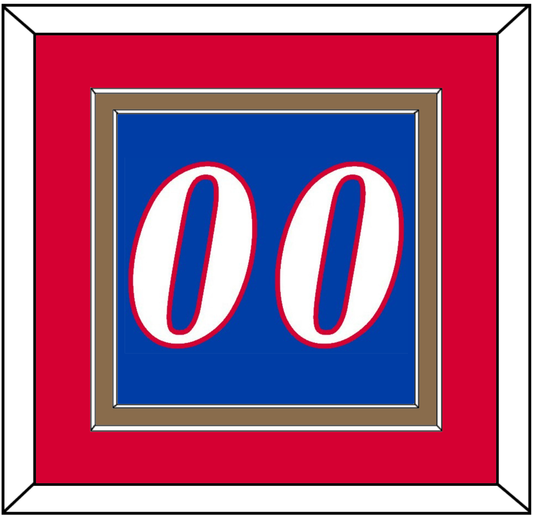 Philadelphia Number - Road Blue (2001-2006) - Signature Tier 2