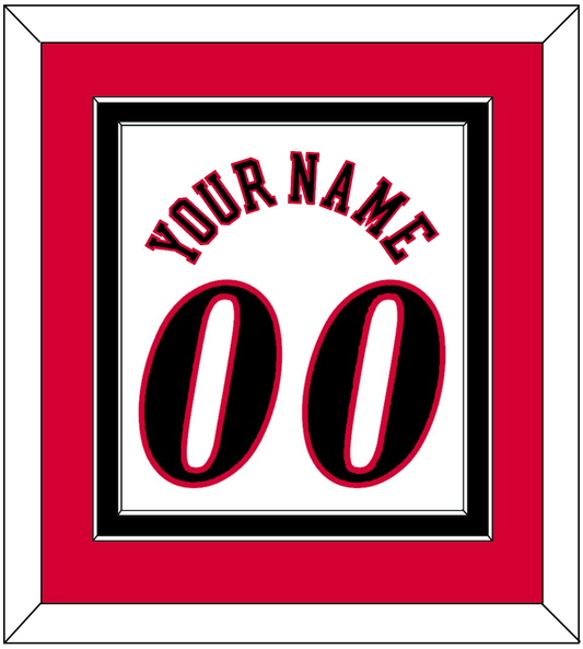 Philadelphia Name & Number - Home White (1997-2009) - Signature Tier 2