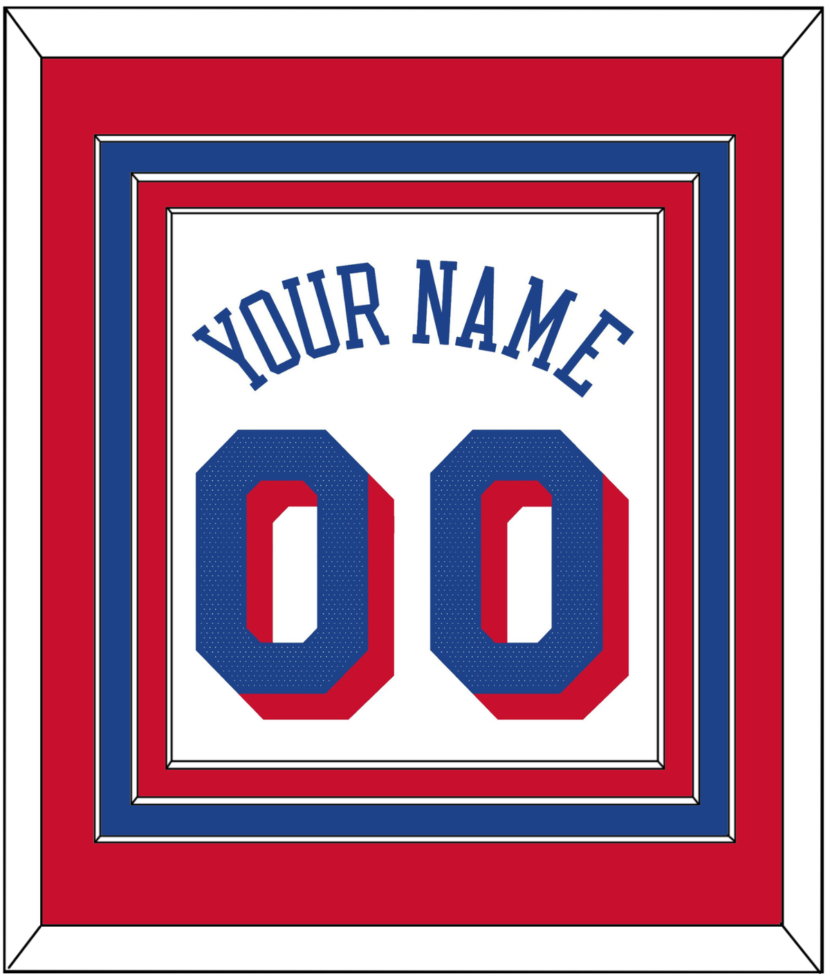Philadelphia Name & Full-Size Number - Combined