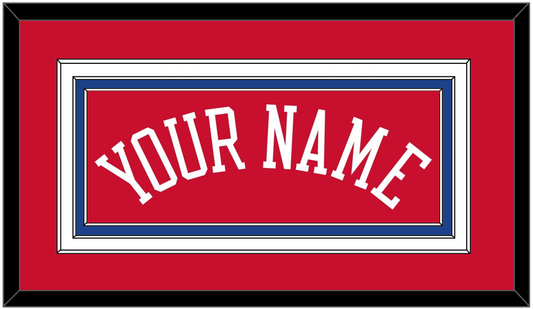 Philadelphia Name - Red Statement - Premier Tier 1