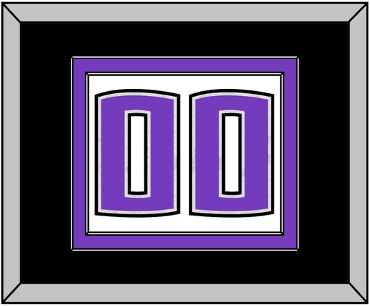 Sacramento Number - Home White (2014-2016) - Signature Tier 3