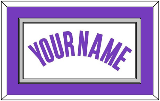 Sacramento Name - Home White (2014-2016) - Signature Tier 2