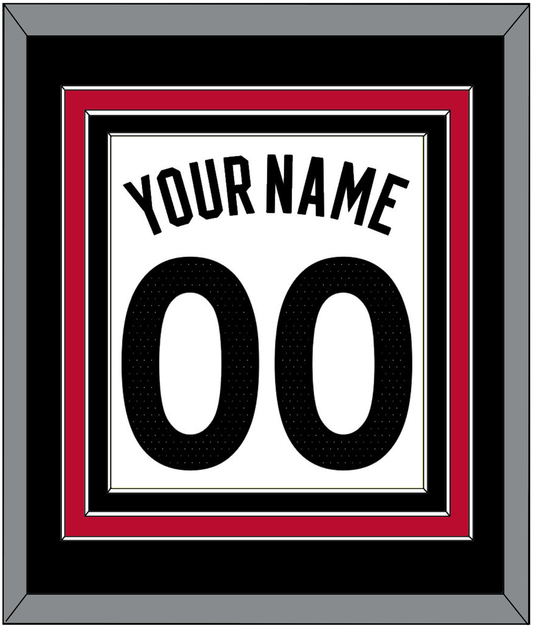 Toronto Name & Number - White Association (2015-2020) - Premier Tier 3