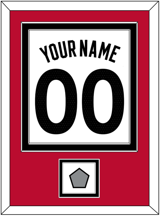 Toronto Name & Number With Finals Patch - White Association (2015-2020) - Signature Tier 2