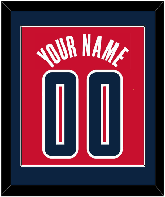 Washington Name & Number - Red Statement - Essential Tier 2