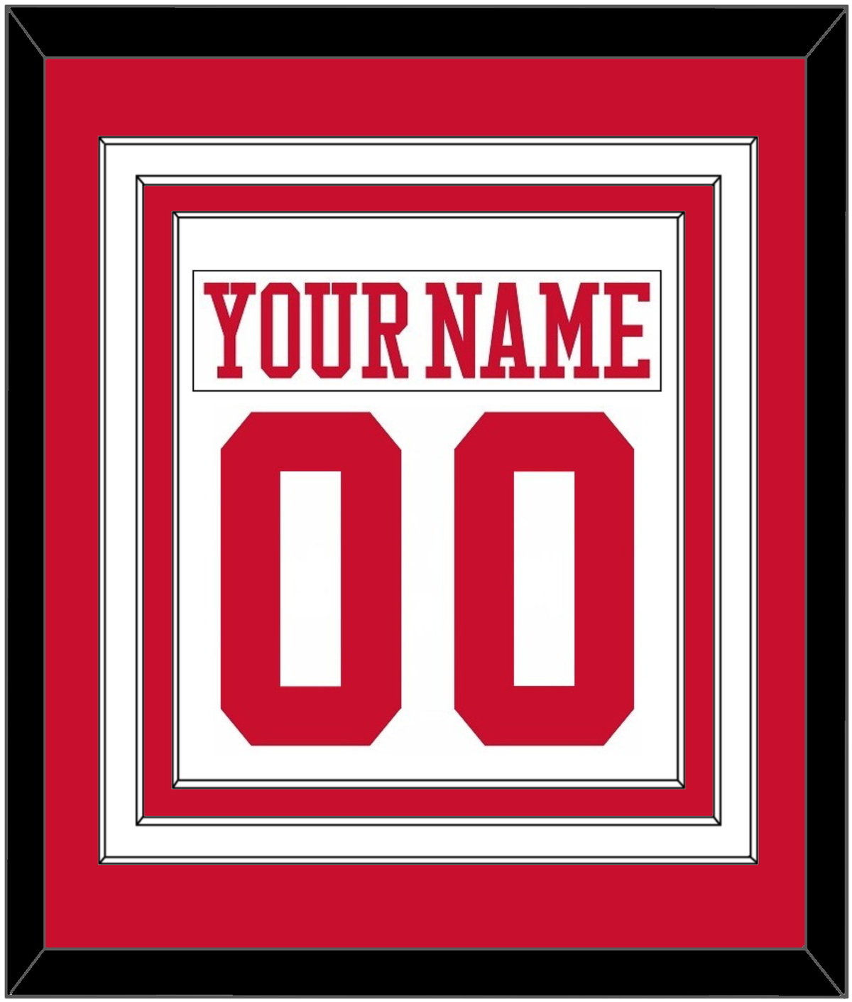 Boston Name & Full-Size Number - Combined