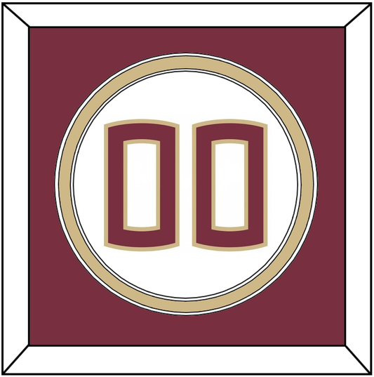 Florida State Baseball Number - Home White (2016-2018) - Signature Tier 3