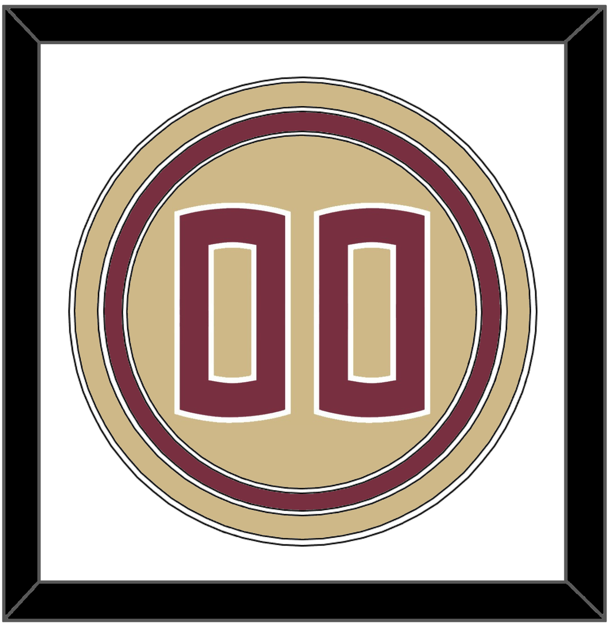 Florida State Full-Size Number