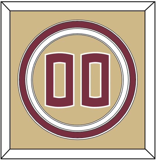Florida State Baseball Number - Alternate Gold - Premier Tier 3