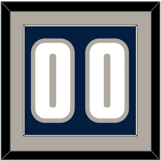 Georgetown Basketball Number - Road Blue (1994-1996) - Essential Tier 2
