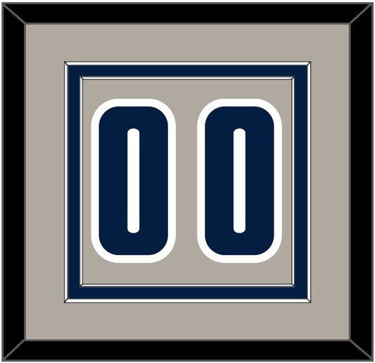 Georgetown Basketball Number - Home Gray (1994-1996) - Signature Tier 2