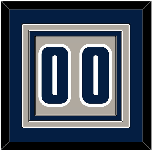 Georgetown Basketball Number - Home Gray (1994-1996) - Premier Tier 3