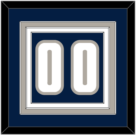 Georgetown Basketball Number - Road Blue (1994-1996) - Premier Tier 2