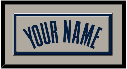Georgetown Basketball Name - Home Gray (1994-1996) - Signature Tier 2