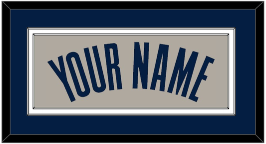 Georgetown Basketball Name - Home Gray (1994-1996) - Signature Tier 3