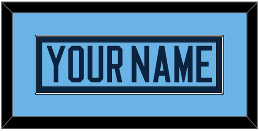 Maine Hockey Nameplate - Alternate Light Blue (2007-2008) - Essential Tier 2