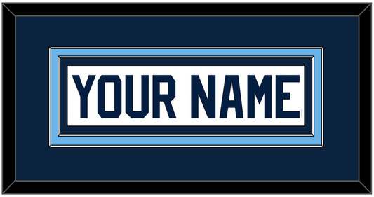 Maine Hockey Nameplate - Home White (1993-1994) - Signature Tier 2
