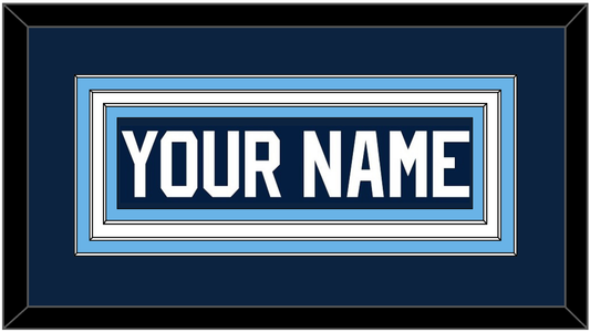 Maine Hockey Nameplate - Road Navy Blue (1993-1994) - Premier Tier 1