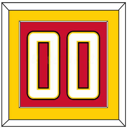 Maryland Basketball Number - Road Red (2013-2015) - Essential Tier 3