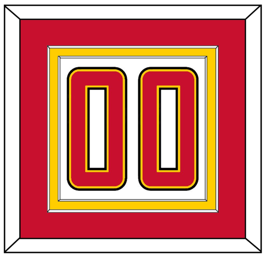Maryland Basketball Number - Home White (2013-2015) - Signature Tier 3