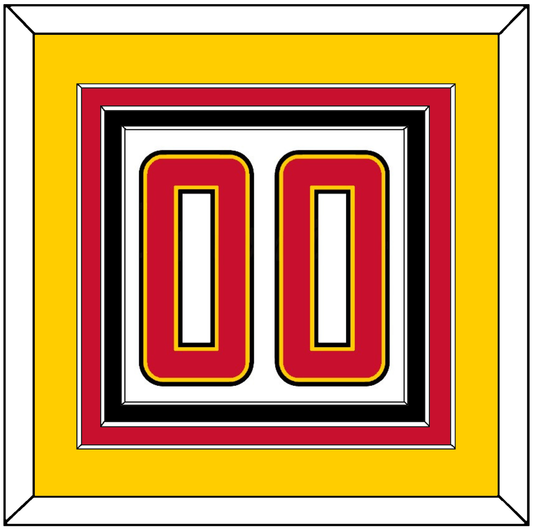 Maryland Basketball Number - Home White (2013-2015) - Premier Tier 4