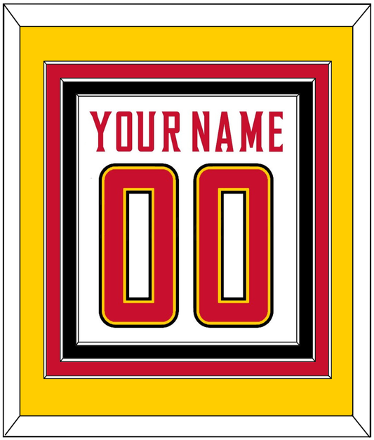 Maryland Basketball Name & Number - Home White (2013-2015) - Premier Tier 4
