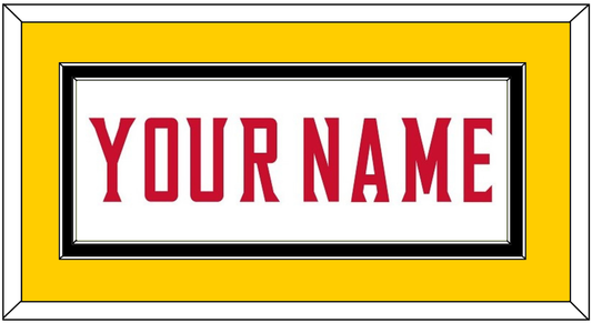 Maryland Basketball Name - Home White (2013-2015) - Signature Tier 4