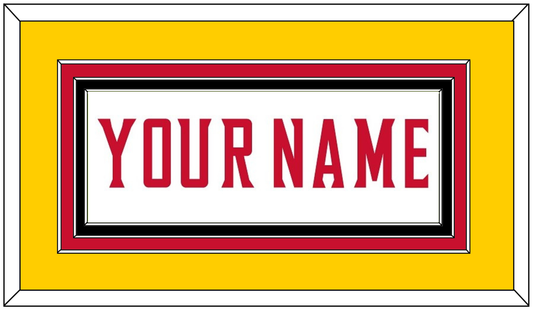 Maryland Basketball Name - Home White (2013-2015) - Premier Tier 4