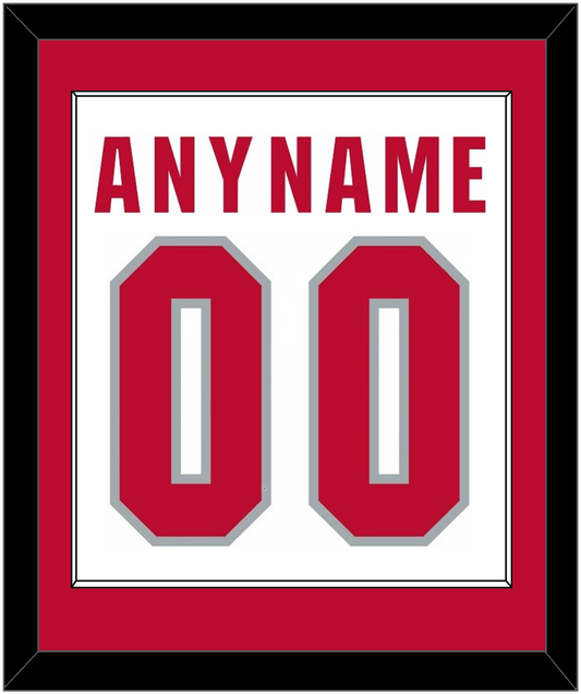 Ohio State Basketball Name & Number - Home White (2013-2014) - Essential Tier 1