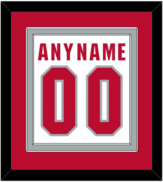 Ohio State Basketball Name & Number - Home White (2013-2014) - Signature Tier 2