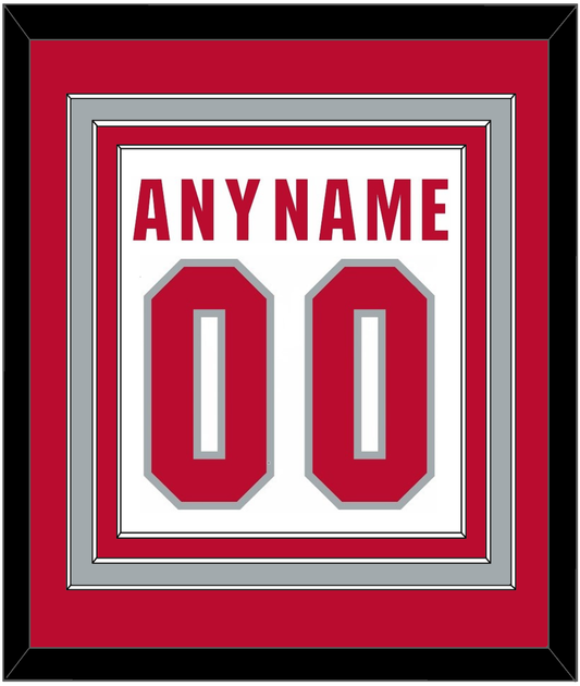 Ohio State Basketball Name & Number - Home White (2013-2014) - Premier Tier 2