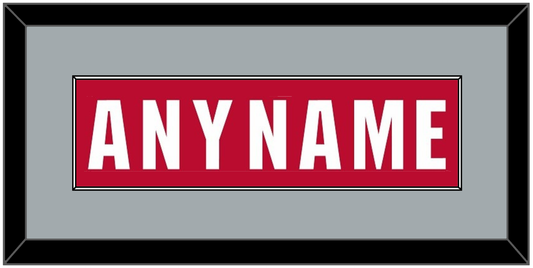 Ohio State Basketball Name - Road Red (2013-2014) - Essential Tier 2