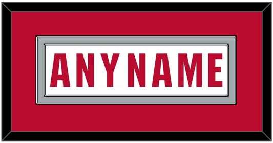 Ohio State Basketball Name - Home White (2013-2014) - Signature Tier 2