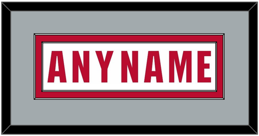 Ohio State Basketball Name - Home White (2013-2014) - Signature Tier 3