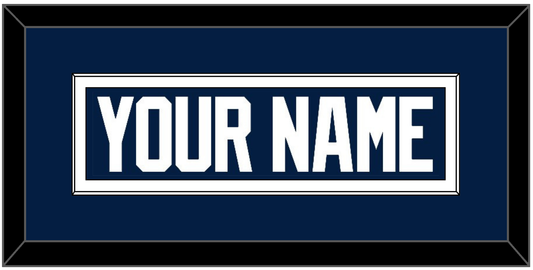 Penn State Hockey Nameplate - Home White - Essential Tier 1