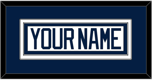 Penn State Hockey Nameplate - Road Blue - Signature Tier 1