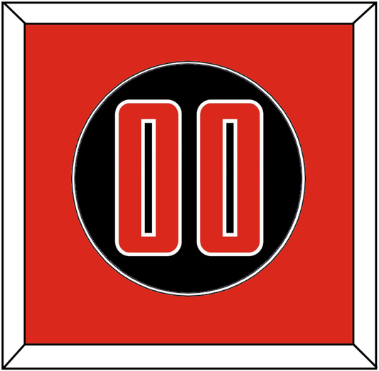 Texas Tech Baseball Number - Alternate Black (2020) - Essential Tier 2
