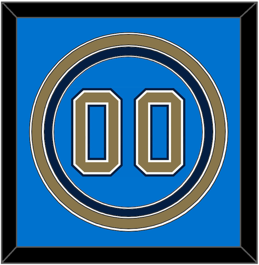 UCLA Baseball Number - Alternate Light Blue (2010-2013) - Premier Tier 2