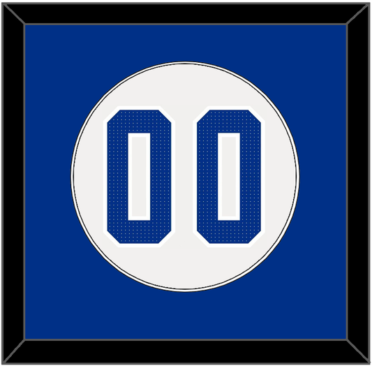 Florida Baseball Number - Home White - Essential Tier 2